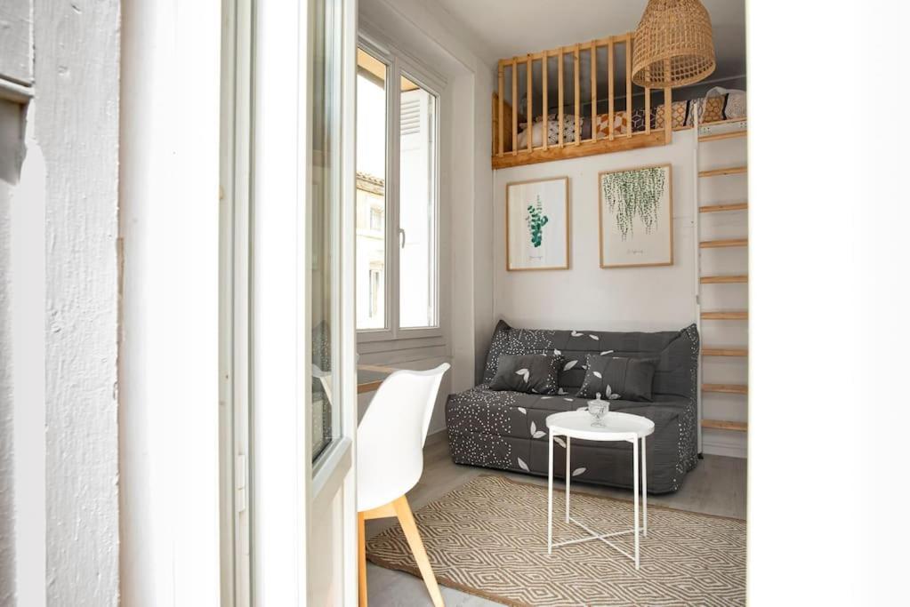 Charmant Studio Arbore Et Climatise Carcassonne Exterior foto